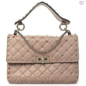 Valentino Garavani Rockstud Spike Foldover Top Crossbody Bag